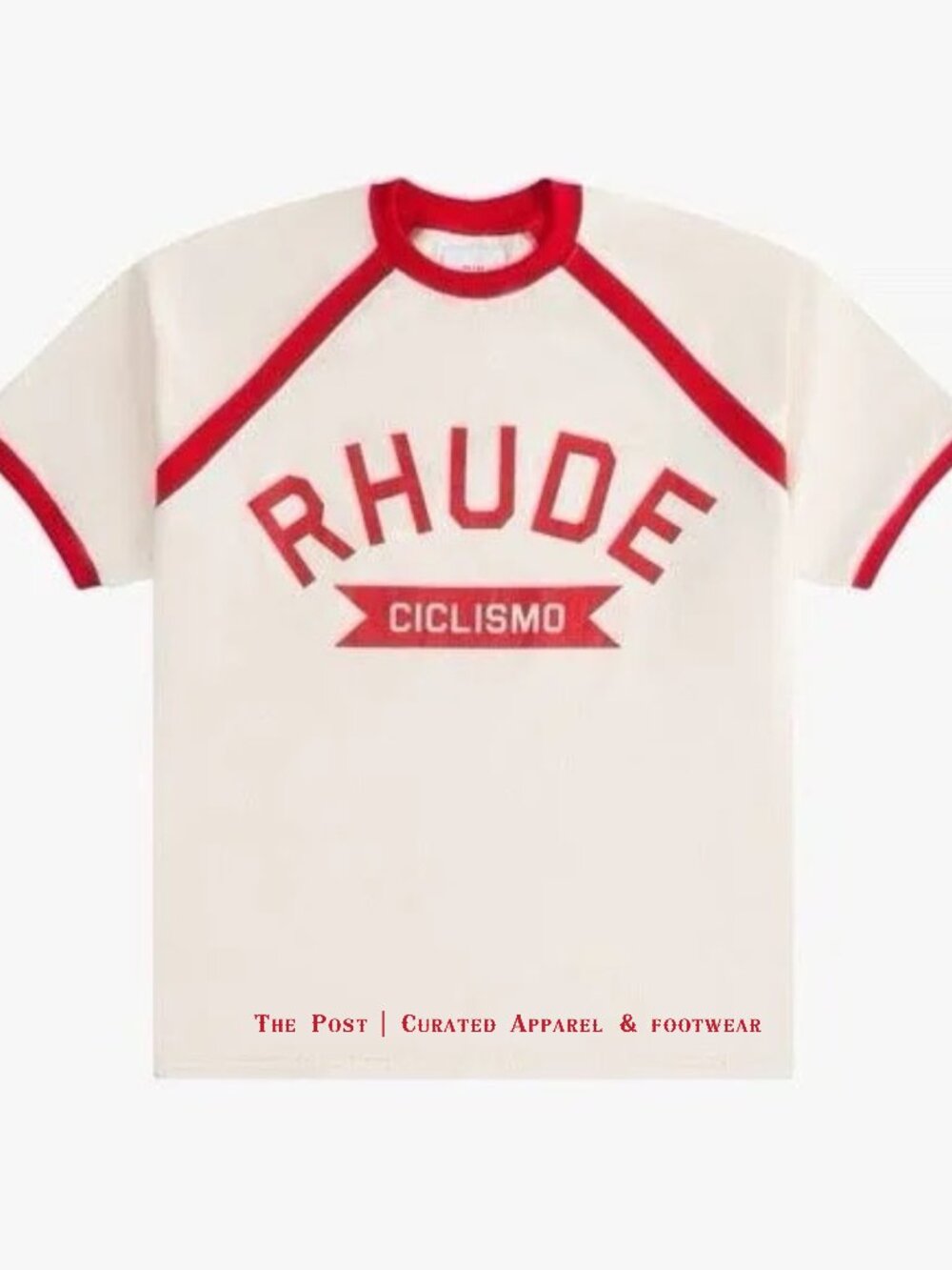 RHUDE🏷️ Ciclismo Graphic Tee | Short Sleeve | Men's Size Large